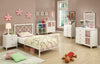 Juliette Transitional White Metal Twin Bed