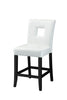 Newbridge Causal White Counter-Height Chair