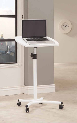 White Laptop Stand