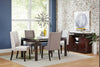 Libby Transitional Cappuccino Dining Table