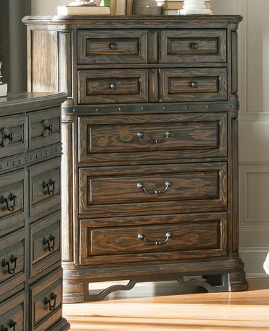 Carlsbad Rustic Seven-Drawer Chest