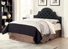 Ojai Traditional Charcoal Upholstered Queen Headboard