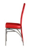 Los Feliz Contemporary Red Dining Chair