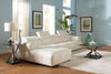 Darby Contemporary White Sectional
