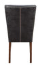 Westbrook Dark Brown Upholstered Dining Chair