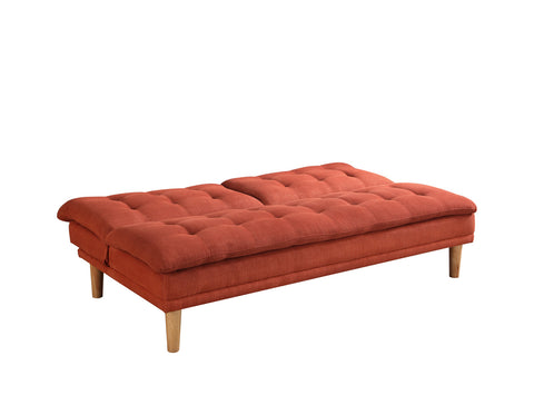 Casual Orange Sofa Bed