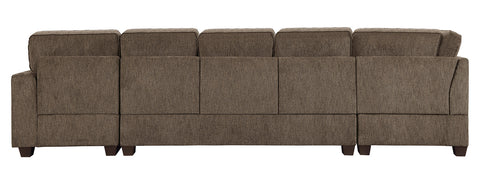 Provence Transitional Brown Sectional