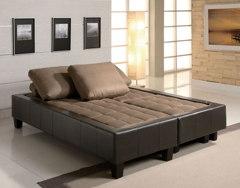 Ellesmere Contemporary Tan Sofa Bed