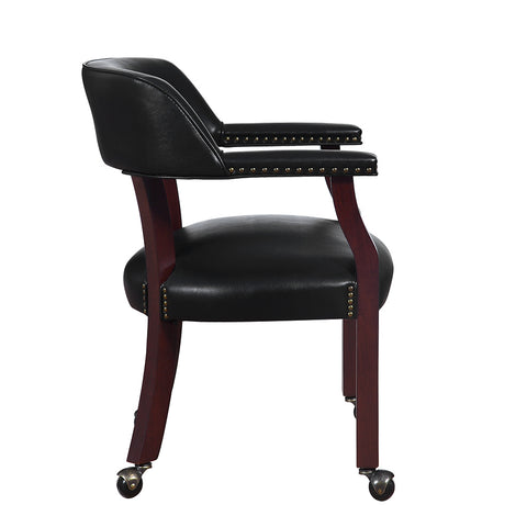 Modern Black Guest Chair