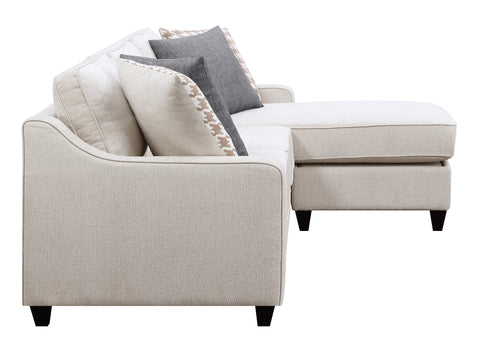 Montgomery Transitional Cream Sectional