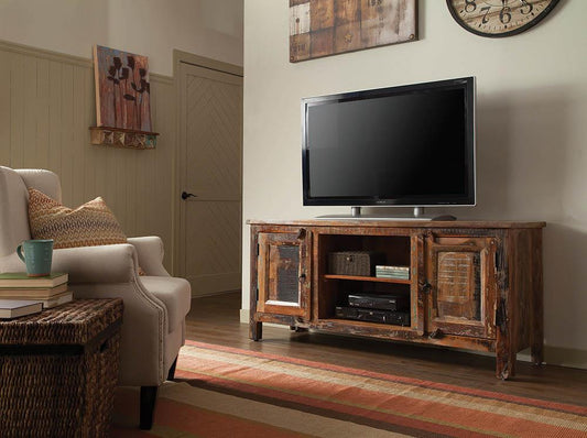 Reclaimed Wood TV Stand