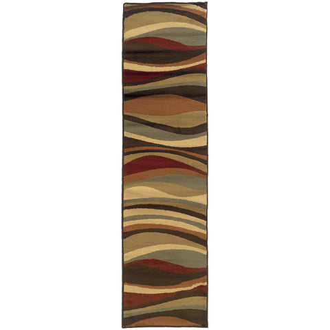 Della Collection Pattern 4442N 2x8 Rug