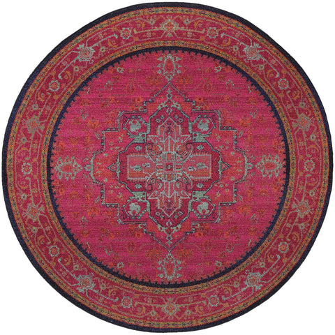 Alisa Collection Pattern 1332S 8' Round Rug