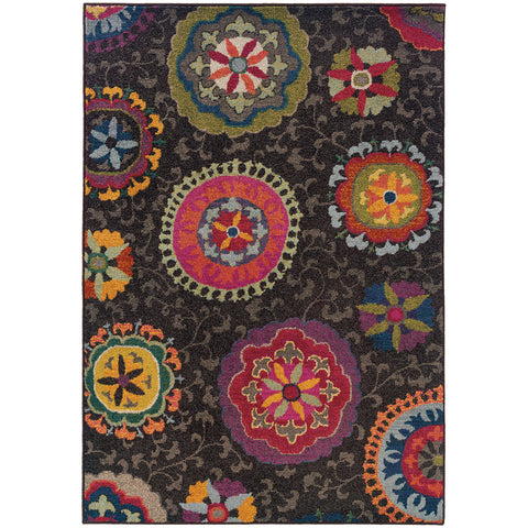 Alisa Collection Pattern 1333N 6x9 Rug