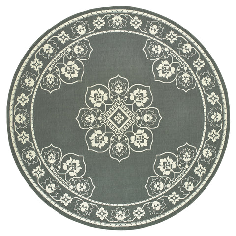 Magdalena Collection Pattern 7764E 8' Round Rug