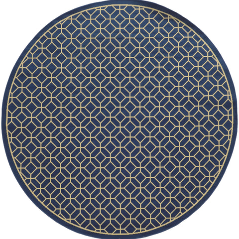 Sapphira Collection Pattern 4771G 8' Round Rug