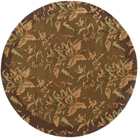 Violetta Collection Pattern 23101 8' Round Rug