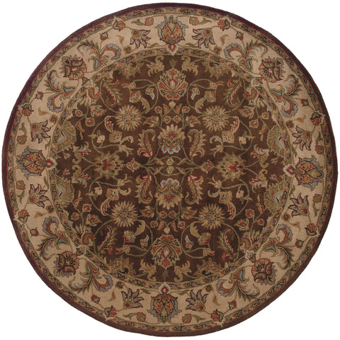 Violetta Collection Pattern 23110 8' Round Rug