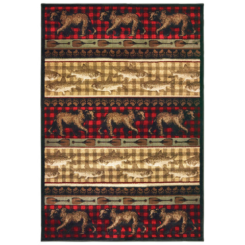 Wisteria Collection Pattern 9594B 6x9 Rug