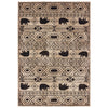 Wisteria Collection Pattern 9651A 6x9 Rug